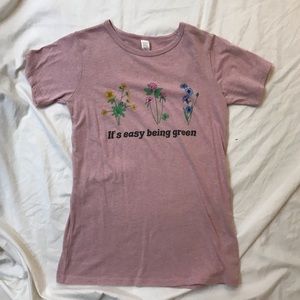 It’s Easy Being Green Small Top Beautiful